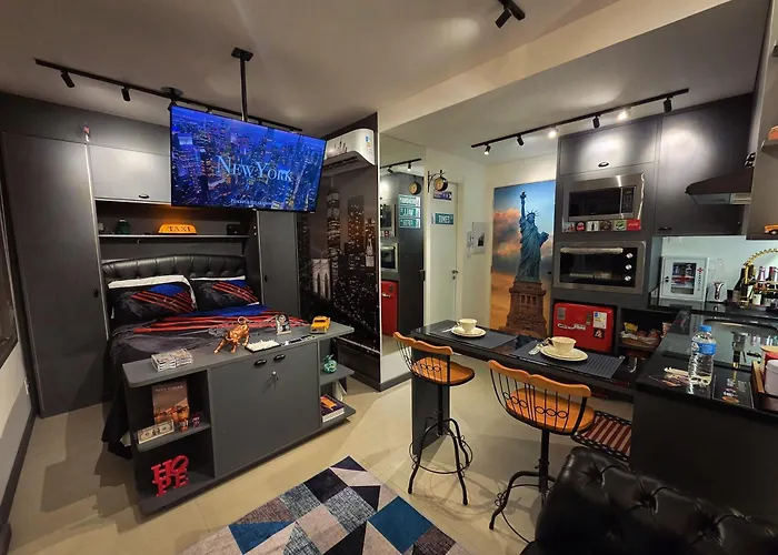 Jp Redencao Studio Manhattan Com Piscina E Garagem Apartamento Porto Alegre